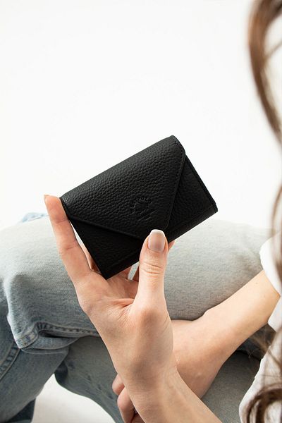 Westpolo Θήκη κάρτας ακορντεόν Unisex από γνήσιο δέρμα