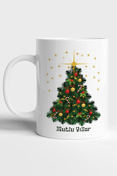 Home كوب كوب مطبوع عليه هدية السنة الجديدة