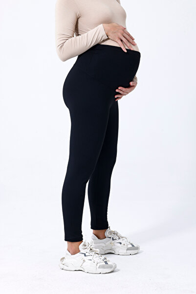 bodin Χειμερινό κολάν εγκυμοσύνης με θερμικό ρολό ζεστό ελαστικό ρυθμιζόμενο στη μέση