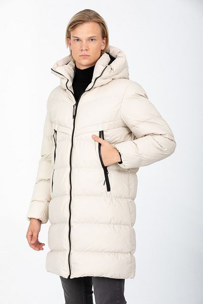 DYNAMO Men's Stone Hooded Regular Fit Winter Coat 3115