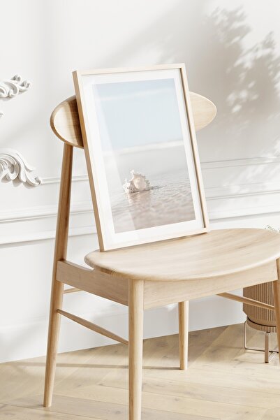 Home 3'lü Set Sahil Manzarası Posteri , Duvar Dekoru, Oturma Odası Tablosu, Çerçevesiz 3 adet