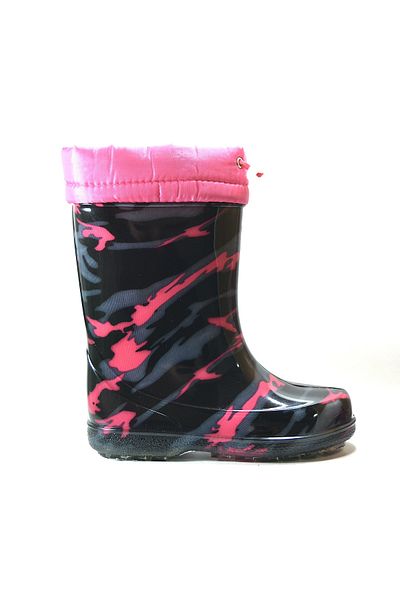 Onlo Ayakkabı Onlo Shoes Αδιάβροχες Παιδικές μπότες βροχής με ζεστή γούνα
