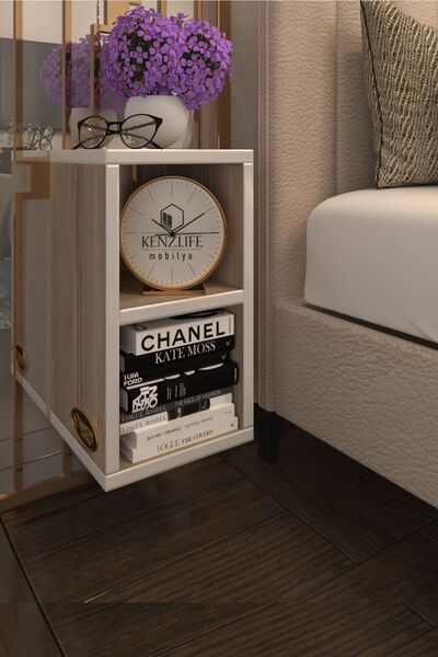 Kenzlife Komodin Likka Crd 50*40*40 Duvara Asılabilen Komidin Kitaplık