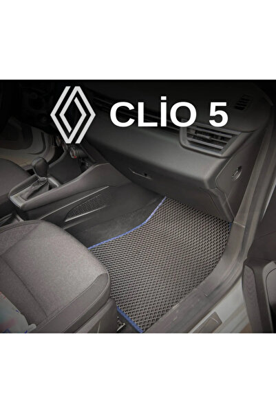 maxcar Renault Clio 5 Premium Eva Akıllı Oto Paspas & Metal Topukluk