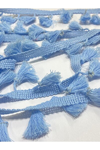 karantuhafiye Αυθεντική κορδέλα από βαμβακερή φούντα 2 μέτρων - 3 εκατοστά