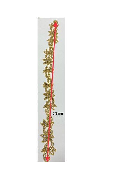karantuhafiye Stony strip / gold stone strip / 70 cm (4 motifs)