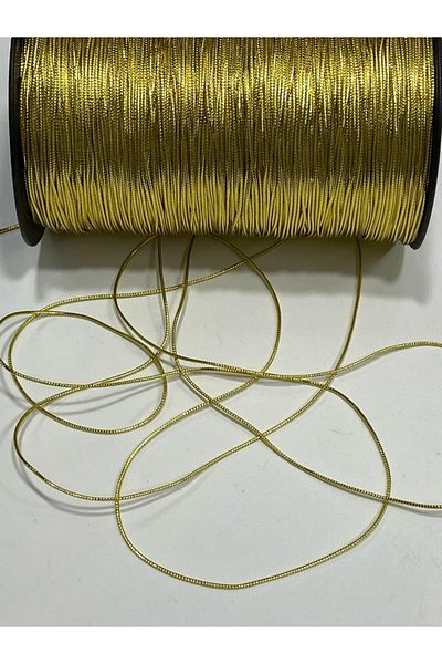 karantuhafiye Monofil rope / silvery rope / decoration and binding rope / 10 meters / Gold
