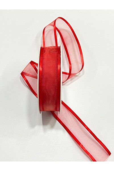 karantuhafiye Κορδέλα από σιφόν απλό - Διακοσμητική, 25 mm, 20 μέτρα