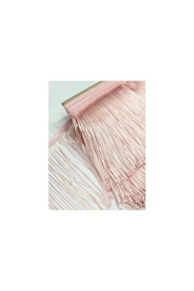 karantuhafiye Φούντα με κρόσσια 20 εκ. Ροζ / 1 Μέτρο