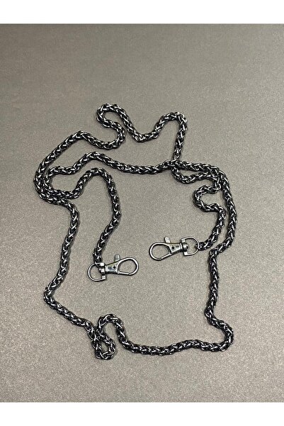 karantuhafiye Bag Chain 120 Cm Knitting Model with Clip Ends