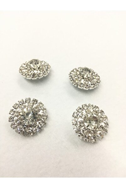 karantuhafiye Σετ με 4 κουμπιά από πέτρα για μπουφάν και ζακέτα, μοντέλο μικρού μανιταριού