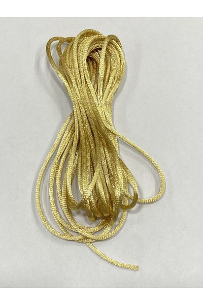 karantuhafiye flush rope / rat tail / bracelet rope / evening dress back tie rope / 2 mm 5 meters