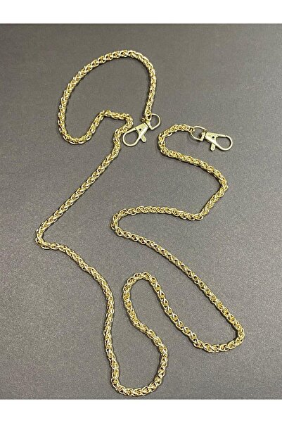 karantuhafiye Bag Chain 120 Cm Knitting Model with Clip Ends