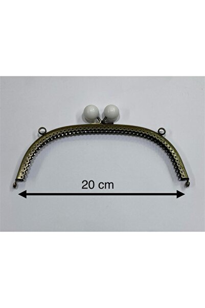 karantuhafiye Çanta Ve Cüzdan Klipsi Oval 20 Cm Incili Model