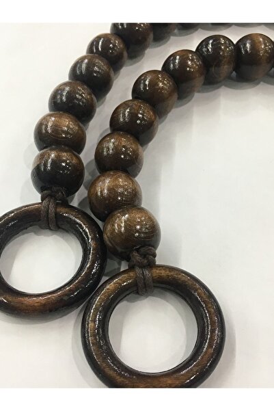 karantuhafiye Bag Handle Wooden Beaded