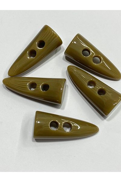 karantuhafiye Mink Melted Series - 4 cm Ivory Shepherd Button / Set of 5