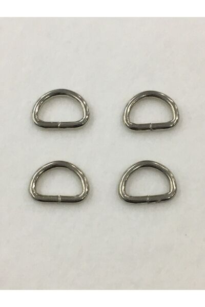 karantuhafiye Δαχτυλίδια τσάντας D Σιδερένια 2,5 εκ. Σετ 4 τεμαχίων