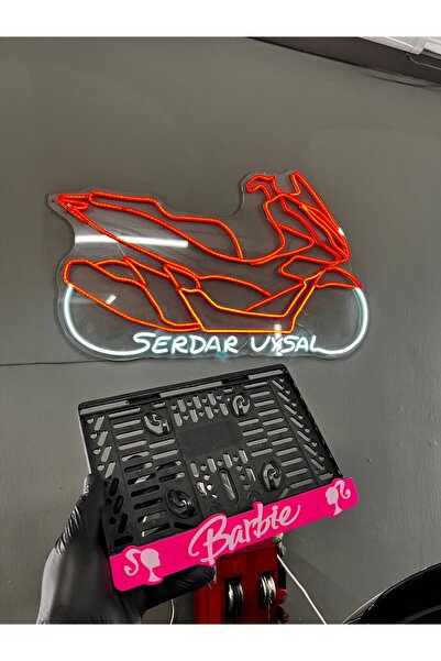 SERDAR UYSAL MODİFİYE CENTER PCX BARBİE PLAKALIK