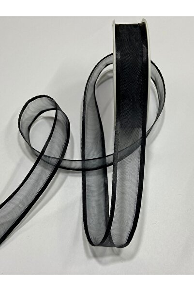 karantuhafiye Plain Chiffon Ribbon - Decorative, 25 mm, 20 m