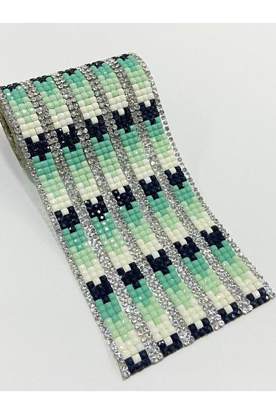 karantuhafiye iron-on decorative stone strip/layer