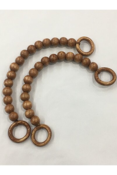 karantuhafiye Bag Handle Wooden Beaded