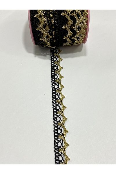 karantuhafiye 3 Meters Cotton Glitter Lace