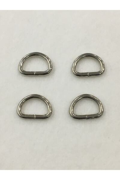 karantuhafiye Δαχτυλίδια τσάντας D Σιδερένια 2,5 εκ. Σετ 4 τεμαχίων