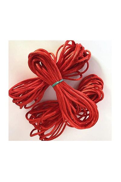 karantuhafiye Flush Rope / Rat Tail / Bracelet Rope / Evening Dress Back Tie Rope / 2 Mm 5 Meters