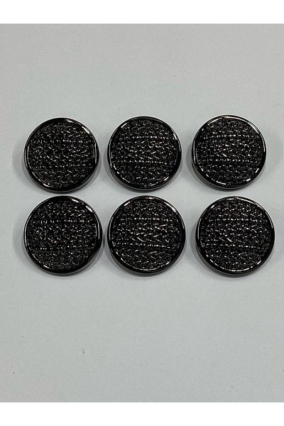karantuhafiye Metal Button/Trench Coat Jacket Length/ Set of 6/2.3 cm/jx23/Anthracite