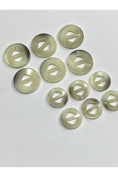 karantuhafiye Italian Melange Jacket Set - Button/6+6 Piece Set