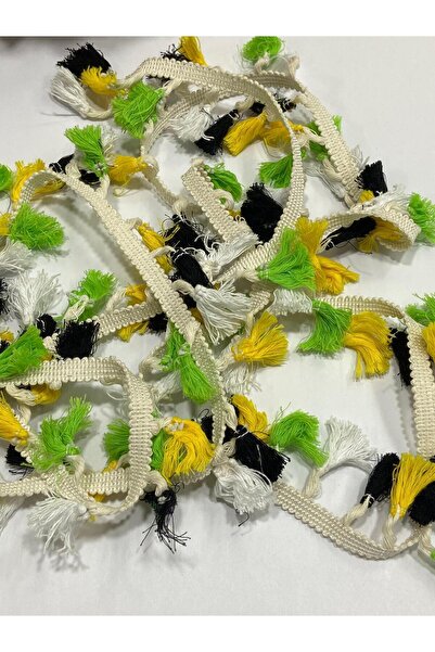 karantuhafiye Αυθεντική βαμβακερή ρίγα με φούντα 2 μέτρων - 3 εκατοστά