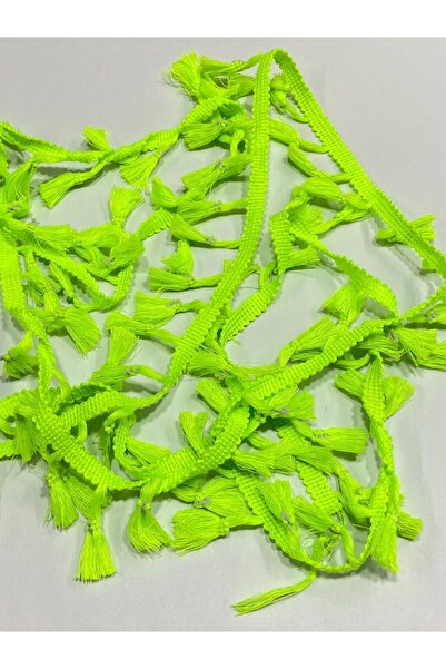 karantuhafiye Αυθεντική κορδέλα από βαμβακερή φούντα 2 μέτρων - 3 εκατοστά