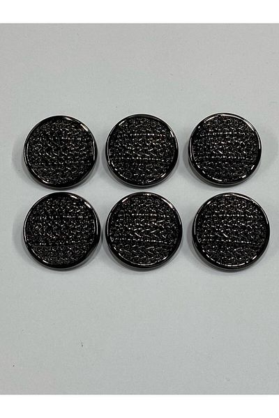 karantuhafiye Metal Button/Trench Coat Jacket Length/ Set of 6/2.3 cm/jx23/Anthracite
