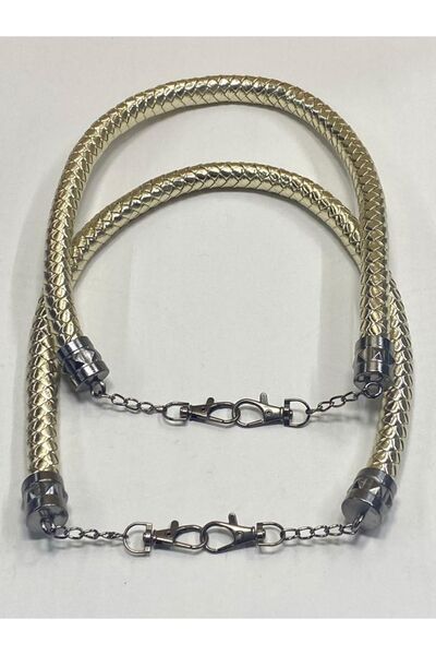 karantuhafiye Λαβή τσάντας / Πλεκτό μοντέλο σωλήνα / 50 εκ