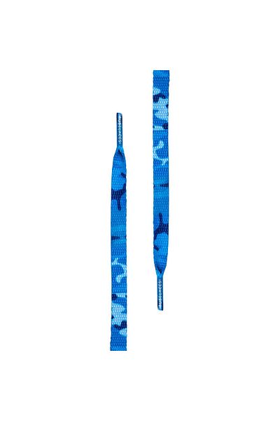Tubelaces TB Special Flat Shoe Laces - Ocean Camo 140cm