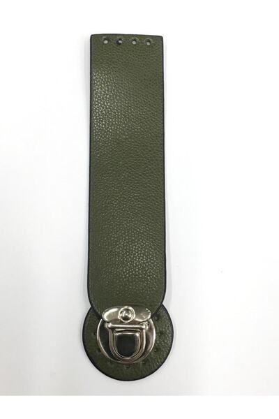 karantuhafiye Δερμάτινο κάλυμμα κλειδαριάς / Κλειδαριά τσάντας