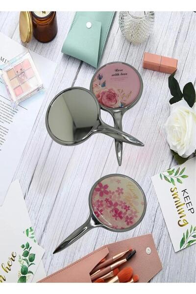 Hyd Kozmetik Ayna El Aynası Taşınabilir Seyahat Makyaj Aynası
