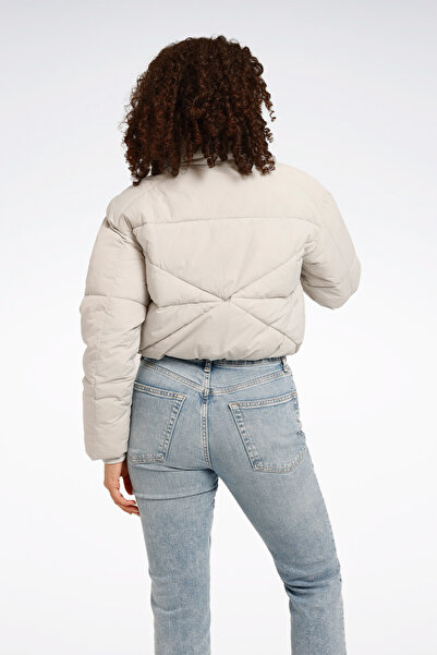 Reebok Alyssa Jacket Gray Women's Short Coat