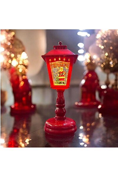 Kuzey VIP DELUXE 22 سم - فانوس شارع على شكل كرة ثلجية مائية مع موسيقى خفيفة ب...