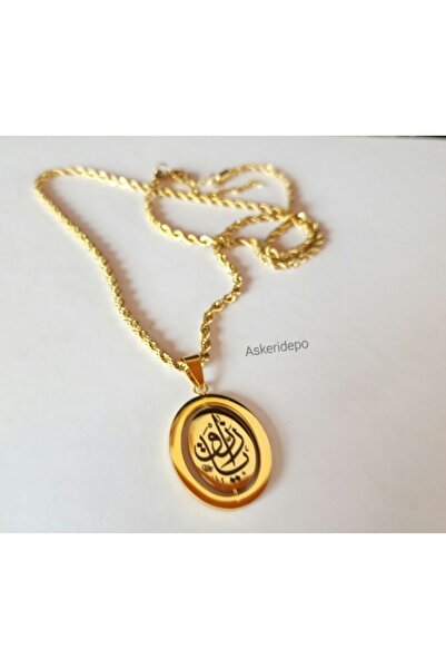 Anatolia Ya Rezzak esması, bol para sayı sekanslı çelik kolye