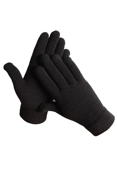 Frank Martin Black Knitwear Men's Gloves