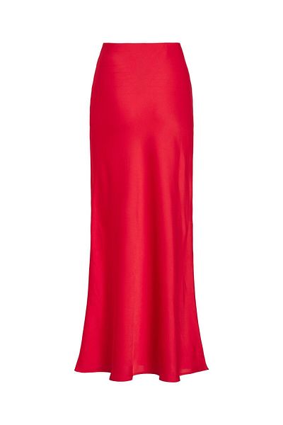 VILA Maxirock mit hoher Taille