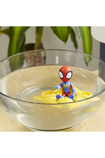 Hasbro Marvel Spidey and His Amazing Friends Spidey Water Web Raft, Preschool Water Toy with Spidey