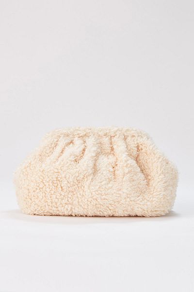 SHUBBAGS Κρέμα σατέν μονόφθαλμο μακιγιάζ Portfolio Clutch