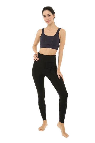 Scorp Colanți sport cu talie înaltă Revolution Recovery, negru, antracit