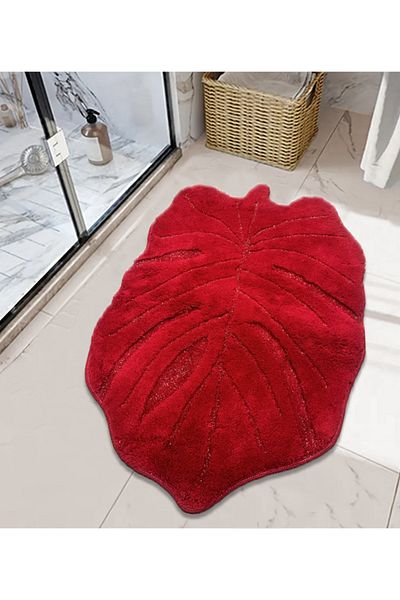Chilai Home Frunze Red Acrilic - 80x120 Cm