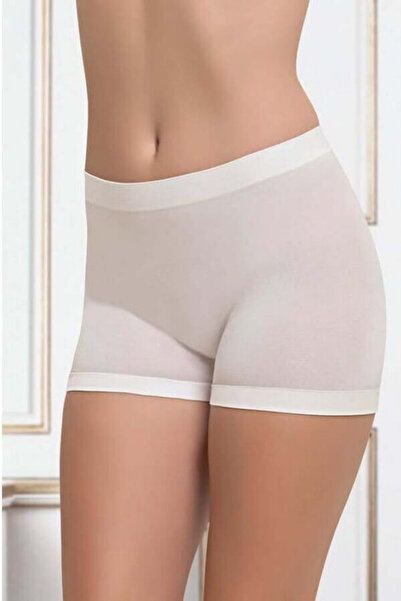 NBB White Seamless 3-Piece Mesh Shorts Panties