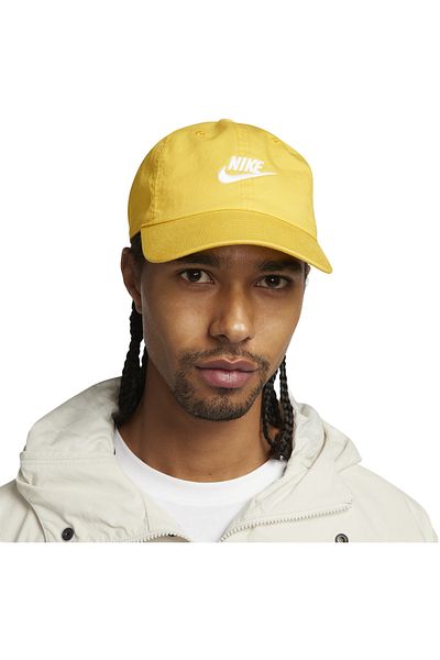 Nike Kšiltovka Nike Club Unstructured Futura Wash Cap, žlutá, Unisex
