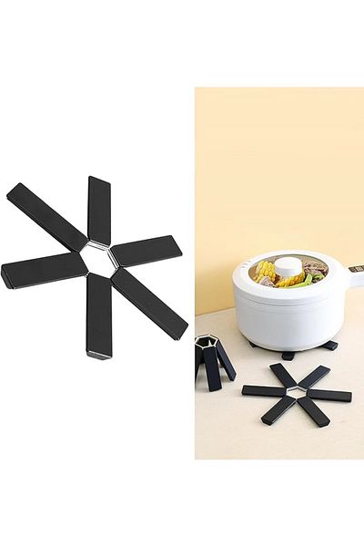 MAİN SHOP Nihale Foldable 3 Pieces Heat Resistant Pot Teapot Nihale M-021
