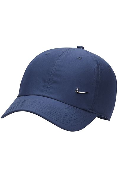 Nike Şapcă Nike Dri-FIT Club Nestructurată Metal Swoosh Cap, albastru, unisex